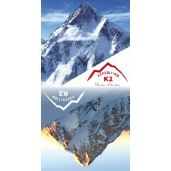 Komin / chusta wielofunkcyjna dedykowana wyprawie na K2